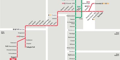 Luas線地図